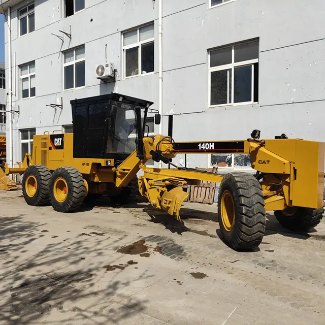 Cheapest Used Caterpillar 140H Motor Graders for Sale 100% Original CAT 140H Second-Hand Well Working Condition Motor Graders