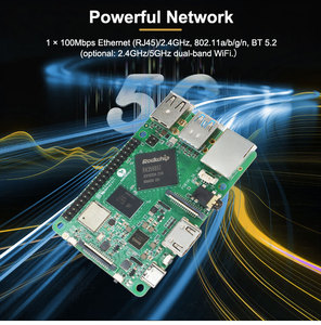 Turuncu ahududu Port Pi bilgisayar modeli RK3568 dört çekirdekli 4GB Python programlama geliştirme devre kartı modülü