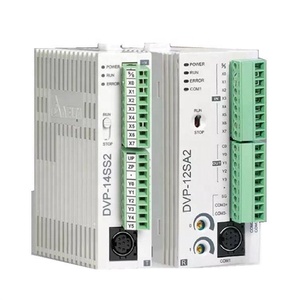 Delta PLC-salida de relé DVP14SS211R, Transistor DVP14SS211T, 8 puntos de entrada, 6 puntos de salida, módulo de Puerto programable