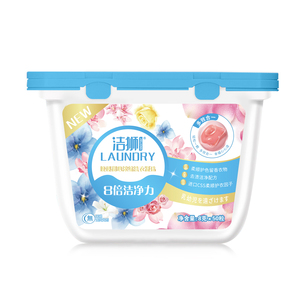 Jieshi Reinigingsbenodigdheden Eenkamergeurende Vloeistof/Poeder Wasmiddel Peulen Capsule Zeepkralen - Product Image 1