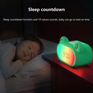 Kreative neue Cartoon Cartoon Tier Countdown-Timer mit LED Kinder Wecker niedlichen Weck uhren - Product Image 5