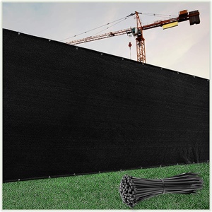Factory Direct Provide 4'x50' Privacy Fence Screen with Brass Grommet 90% Blockage Windscreen Outdoor Mesh Fencing <strong>Cover</strong> <strong>Netting</strong> - Product Image 1
