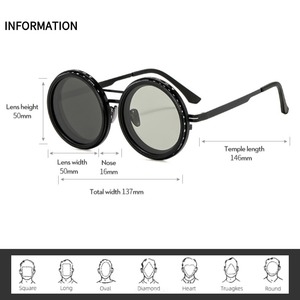 Устойчивые к ультрафиолетовому излучению солнцезащитные очки с регулируемым Светофильтром, популярные поляризованные солнцезащитные очки UV400ND9, уличные рыболовные солнцезащитные очки - Product Image 4