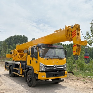 בניין חדש dongfeng מכונות בנייה מנוף 12 טון בנייה קטן מנוף מכונית עם התאמת ציוד - Product Image 4