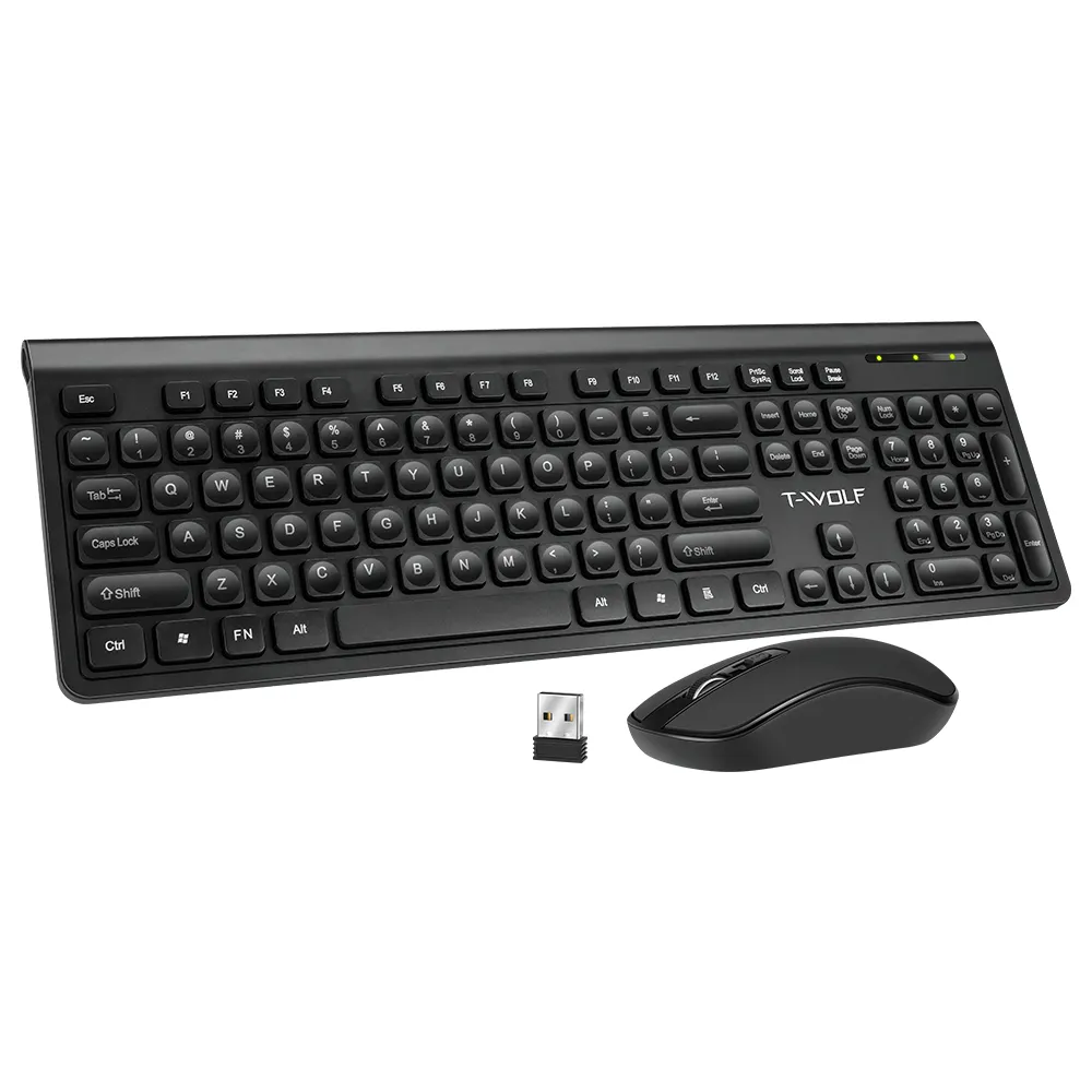 TF300 Wireless Tastatur-und Mausset USB Mini 2.4g Gaming-Tastatur Maus kombinationen für PC/TV/Tablet/Htpc/Notebook