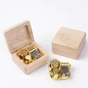 Wholesale Customized Music Song Gift Item Boxing Music Machine Wooden Music <strong>Box</strong> - Product Image 4