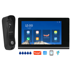 Wifi de pantalla de 7 pulgadas con tarjeta de identificación y sistema de timbre de videoportero de desbloqueo - Product Image 1