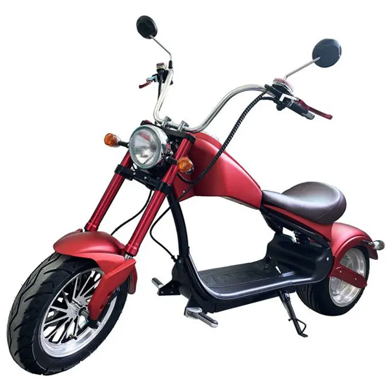 Eec motocicleta scooter elétrica, chopper de três rodas