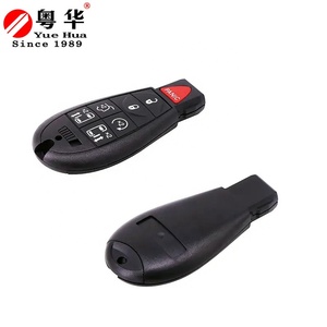 Key programmierer von fernbedienung auto schlüssel fall Transponder Car Key Shell für Chrysler Town & Country 2008-2016 Auto Parts