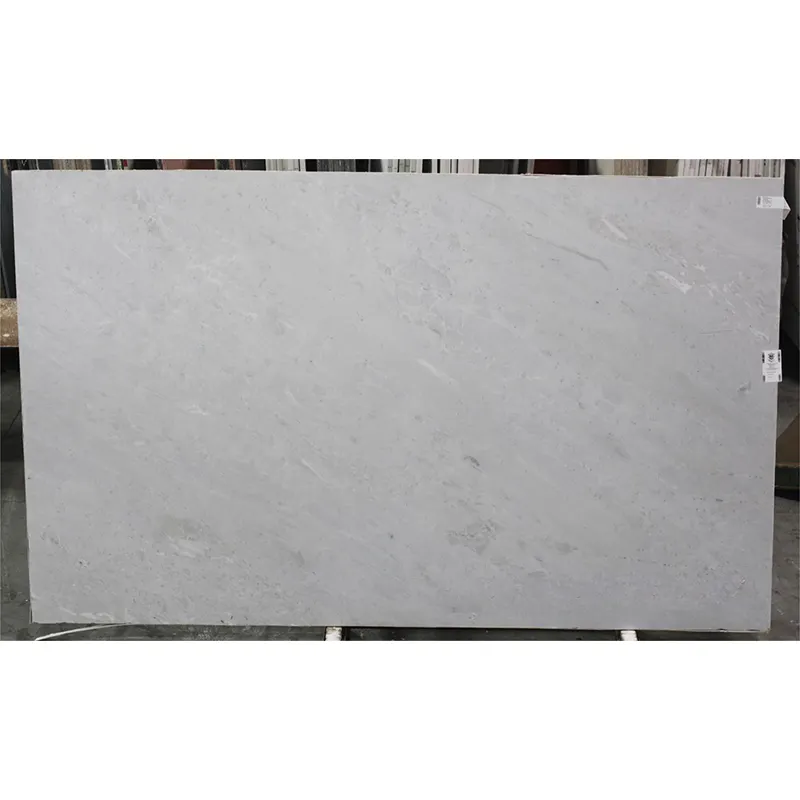 Cut-to-Size Chinese Kitchen Artificial Quartz Marble Granite Stone Carrara White Calacatta Vanity Countertop with Grey Veins