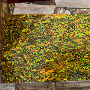 Boyalı sarı renk abalone kabuk levha yeni zelanda renkli Abalone kabuk levha Paua kabuk - Product Image 1
