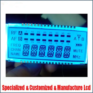 Benutzer definiertes Segment Programmier bares digitales LCD-Display