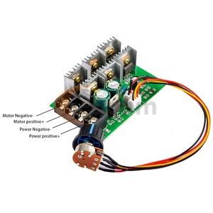 DC9-55V PWM regolatore motore motore pompa regolatore velocità Driver 40A 2000W ad alta velocità regolatore 9V 12V 24V 36V 48V - Product Image 3