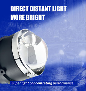 ไฟหน้า LED อัตโนมัติ3นิ้วสีเดียวไฟตัดหมอก33W พร้อมเลนส์ LED แบบ Bi และโปรเจคเตอร์แบบ Bi LED สำหรับให้แสงสว่างในรถยนต์ - Product Image 3