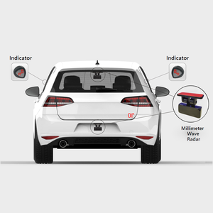 Easy <strong>Installation</strong> One Blind Spot radar <strong>Sensor</strong> on the Car Rear Windshield to Monitor Blind Spots on Both Sides of the Car - Product Image 4