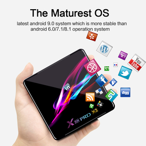 Akıllı TV kutusu Android 9.0 X88 PRO X3 4GB RAM 32/64GB ROM Amlogic S905X3 Quad Core 2.4G/5G Wifi BT4.1 8K medya oynatıcı Set üstü kutusu - Product Image 2