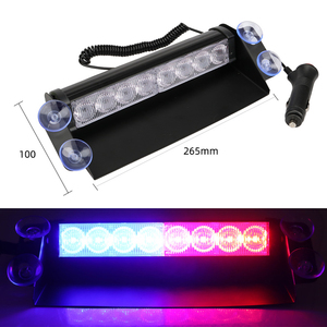 12 LED รถบรรทุกรถยนต์ไฟวิ่งฉุกเฉินวันรีโมทคอนโทรล Strobe ไฟเตือนกระพริบกระพริบ Lightbar 12V