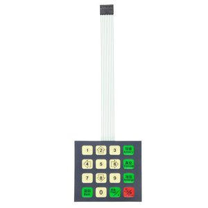 Campione gratuito di fabbrica 16 tasti tastiera elettronica a membrana 4*4 4x4 matrice tastiera - Product Image 3