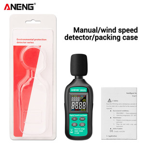 ANENG GN101智能声级计数字噪声计35-135分贝监测仪1年电子记录仪诊断工具 - Product Image 6