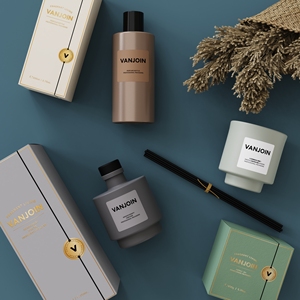 Набор из 3 стеклянных флаконов для ароматических масел и декора дома, с большой емкостью для парфюмерии и цветочными ароматами - Product Image 4