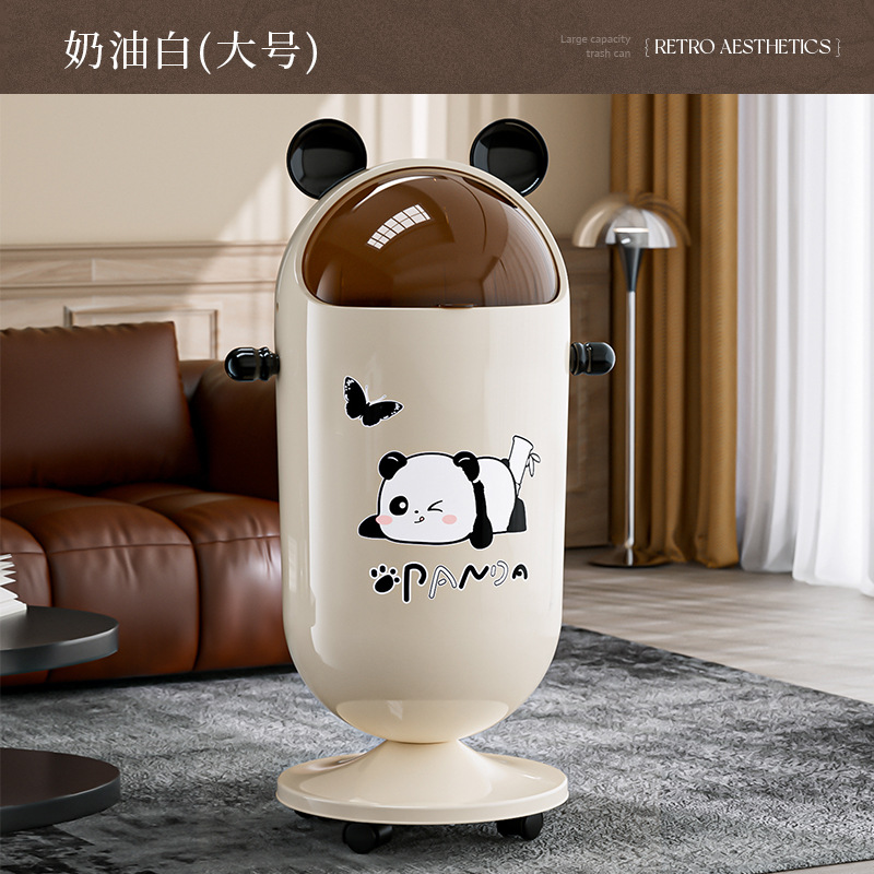Kung Fu Panda Milk White 20L with Wheels