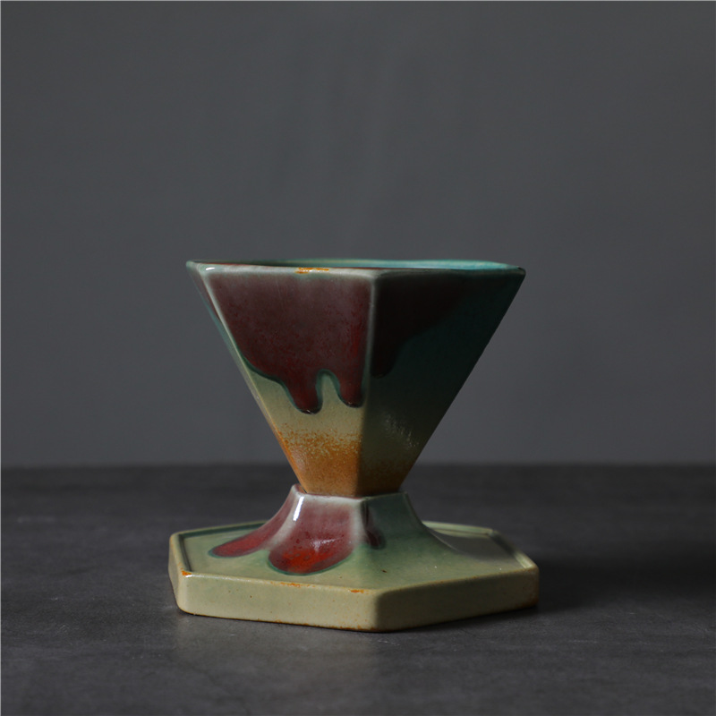 Tasse à café en diamant-style one (four vert) 170ml