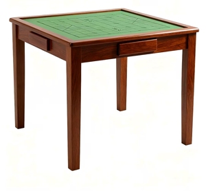 Giải trí hiện đại cờ vua <span class=keywords><strong>mahjong</strong></span> bảng cho người cao tuổi trung tâm đồ nội thất nhà bằng gỗ bảng vuông với ngăn kéo - Product Image 1