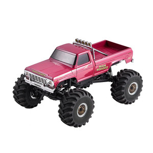 1/24 Scale FMS FCX24สูงสุดที่ V2ลูกกลิ้งความเร็วสูง2สปีด4WD ไฟฟ้า RC รถสตันท์รถบรรทุกมอนสเตอร์ RTR ที่ชาร์จตัวควบคุมระยะไกล - Product Image 1