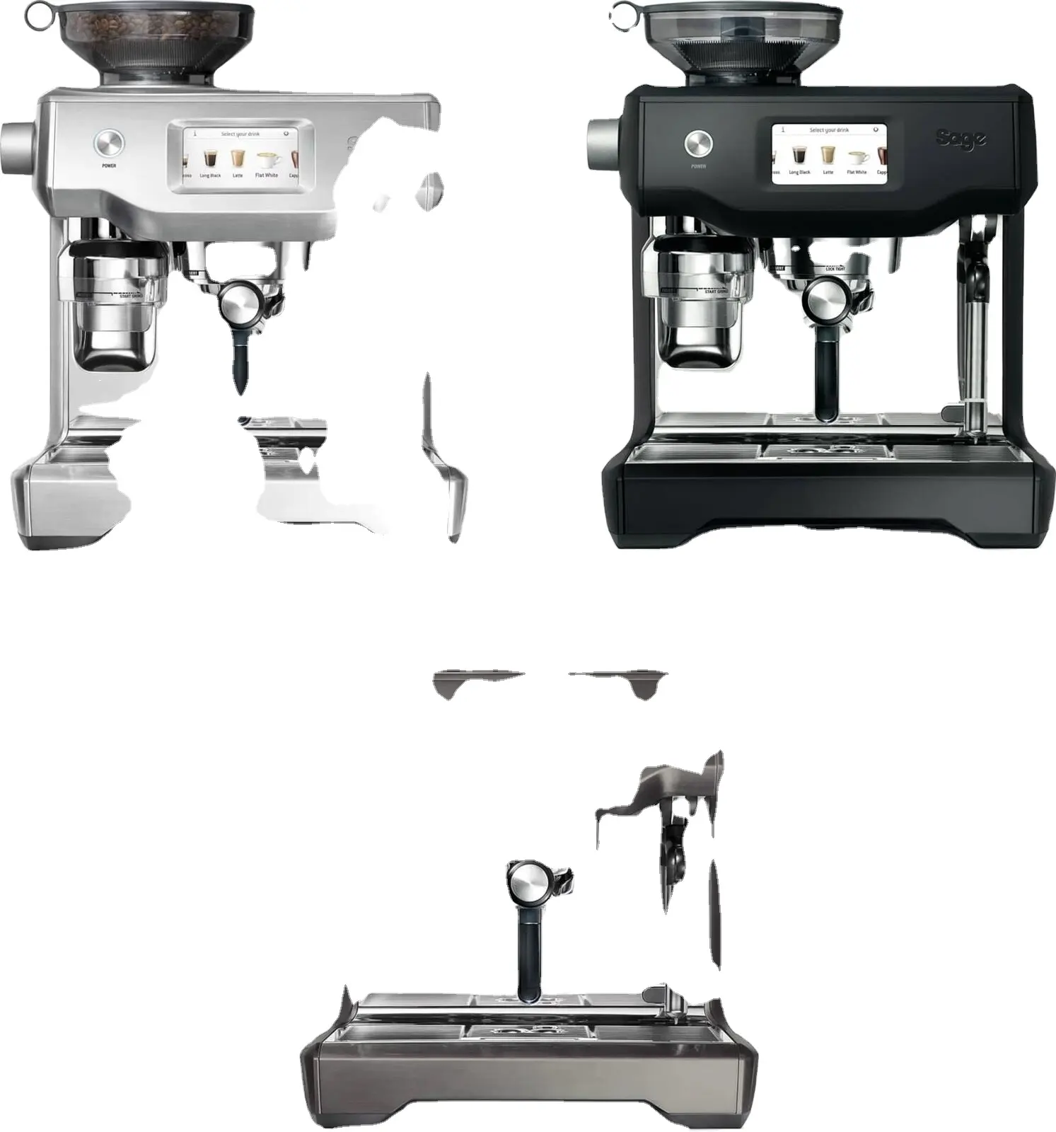 Hot selling New Breviller Oracle Touch Espresso Coffee Machine - Brushed Stainless Steel