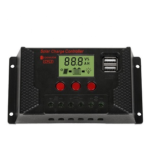 PWMソーラー充電コントローラー10A/20A/30Aソーラー充電器Usb出力12/24V自動カラーディスプレイ3IN1さまざまなバッテリー充電用 - Product Image 2