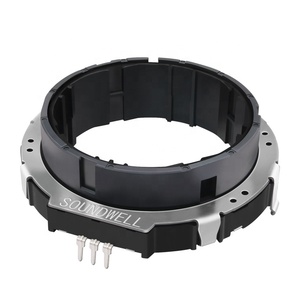 Soundwell EC50 için 50MM içi boş mil artımlı döner kodlayıcı 90 ° 2 telli manuel atım jeneratörü çıkış PCB montaj tipi hattı - Product Image 4
