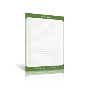 Bloc de notas personalizado impreso con logotipo A5 Bloc de notas de papel para páginas forradas de oficina Bloc de notas promocional - Product Image 1