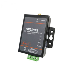 Módulo convertidor de puerto serie RS485 a WiFi/Ethernet HF2211S para transmisión de datos de automatización Industrial TCP IP Telnet Modbus