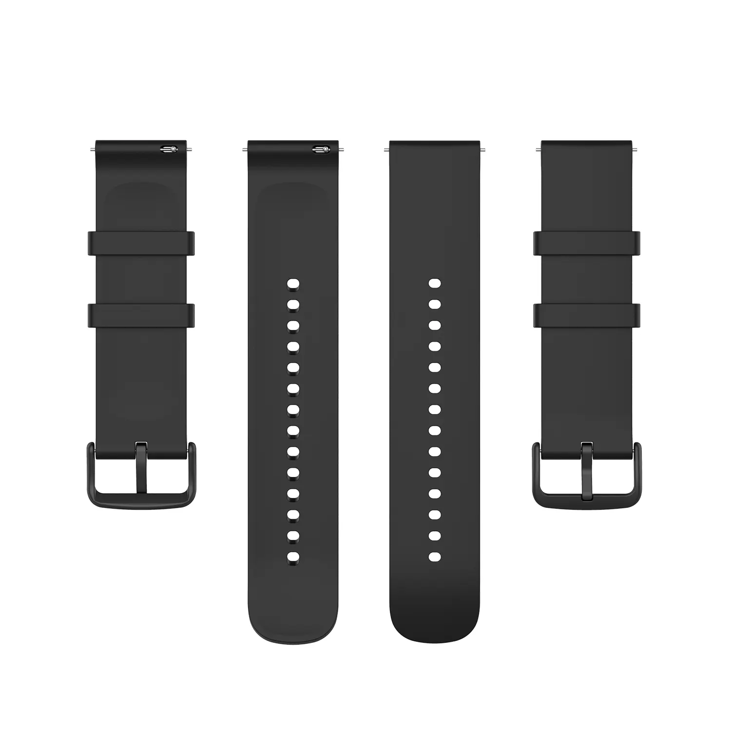 XY Band desain baru gelang pengganti dengan perak gesper tali gelang silikon untuk Samsung Galaxy Watch 5 Watch 4