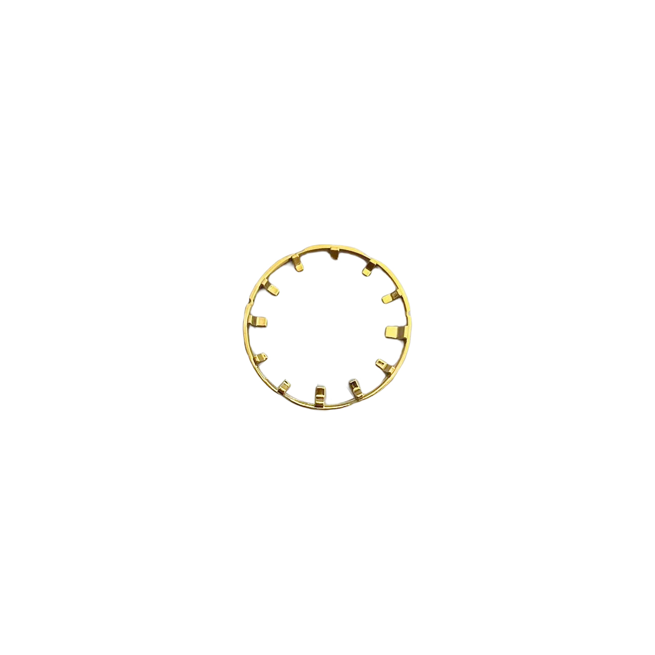 Anillo de escamas de oro