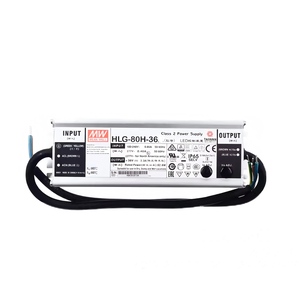 מתח קבוע אומר טוב 80w מתח קבוע + נהג HLG-80H-12V ~ 54v/b