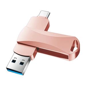 2 in 1 metal tip-c usb bellek cep telefonu bilgisayar için sürücüler çift kullanımlı yüksek hızlı 3.0 anahtarlık 1tb U disk - Product Image 3