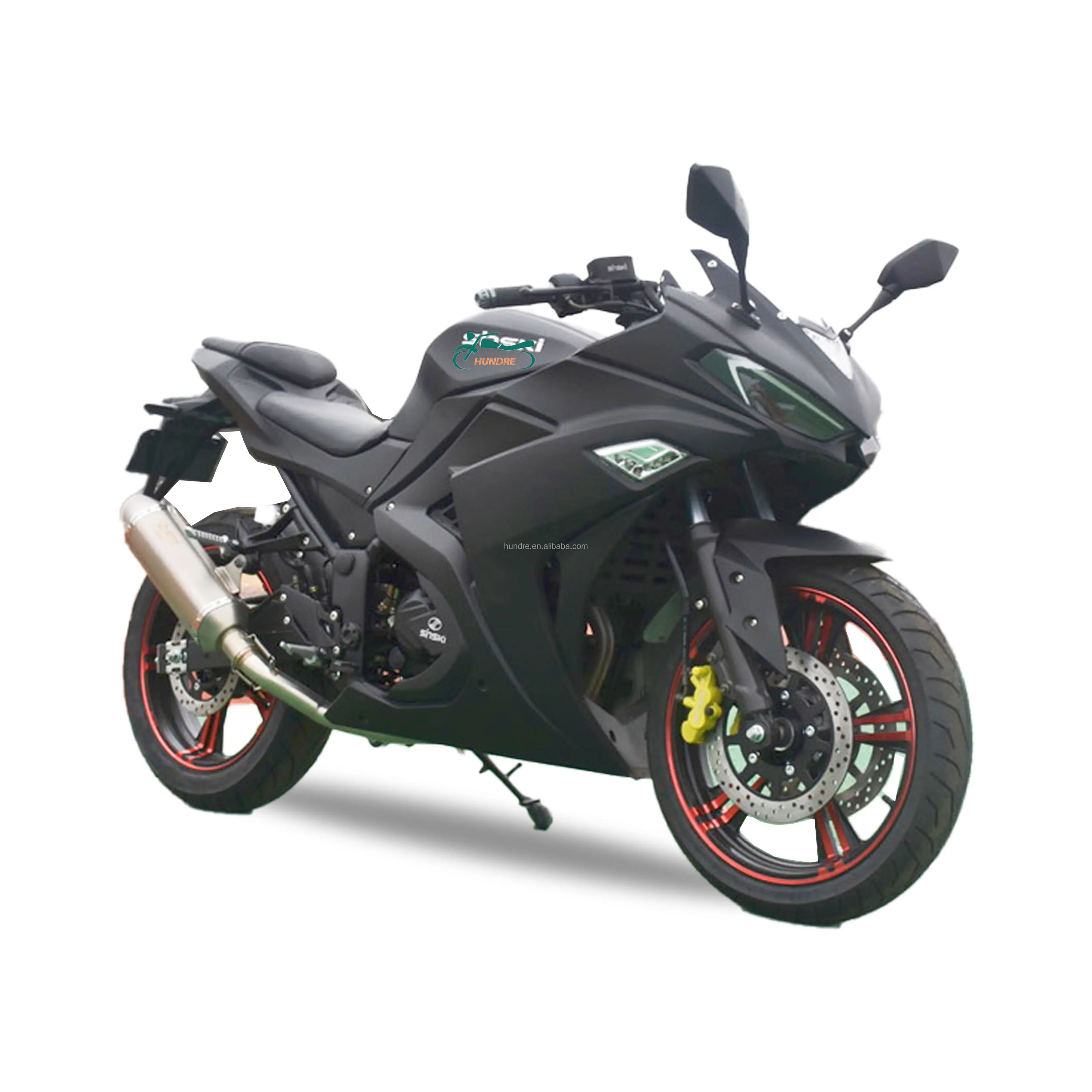 300CC 400CC más rápido de alto rendimiento personalizado usado gasolina motocicletas carreras motocicletas gasolina motocicleta