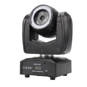 ไฟหน้าแบบหมุนได้สองด้าน60W RGBW 4 in 1 LED สำหรับดิสโก้ DJ ไฟเวที - Product Image 1