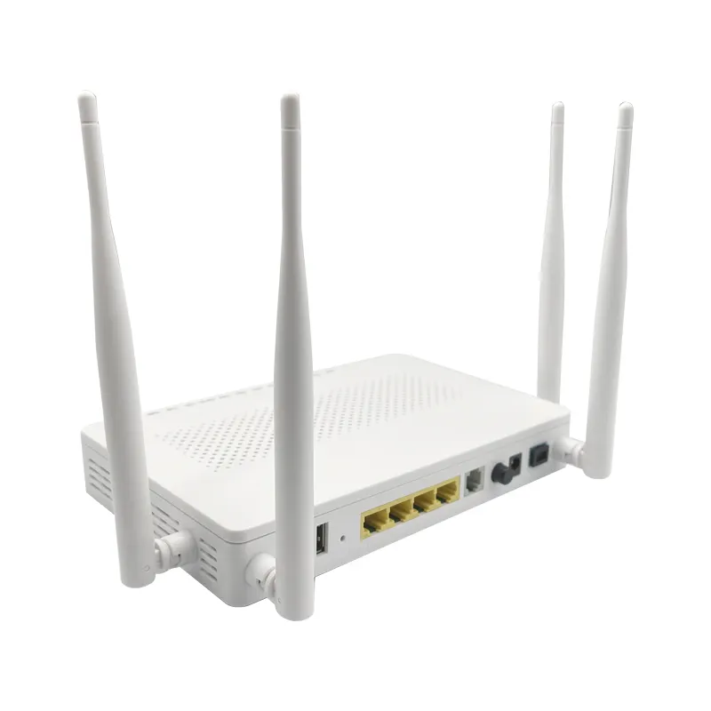 Dual band wifi Prezzo Più Basso XPON 1GE + 3FE + 1 PENTOLE + WIFI GPON EPON ONU ONT Per FTTH Applicazione uso