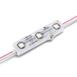 Wholesale Modulo 3 <strong>Led</strong> <strong>12v</strong>, Single Side Light <strong>Led</strong> Module DC <strong>12V</strong> <strong>12W</strong> <strong>LED</strong> Module with Injection Lens 3LEDs - Product Image 1