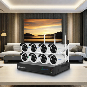 1080P Tuya App di sicurezza Wireless NVR kit H.265 sistema di telecamere Wifi 8 ch CCTV telecamera esterna con rilevamento umano OEM supportato - Product Image 6