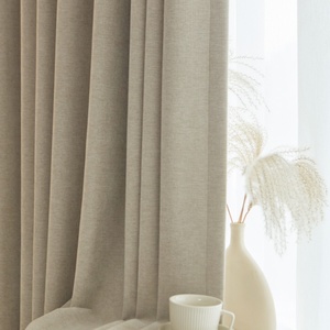 Bán Buôn Khách Sạn Sang Trọng Rèm Cửa 100% Polyester Jacquard Vải Đầy Đủ Màn Mới Quá Trình Thiết Kế Hot Bán Rèm Polyester - Product Image 3