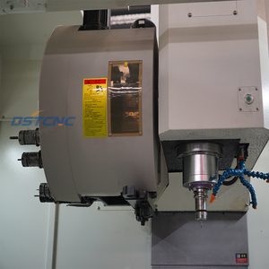 Vmc1060 3轴4轴5轴数控车铣床车床，用于带转盘的金属加工 - Product Image 4