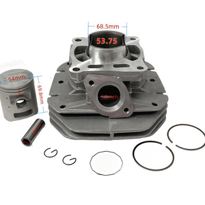 Bán buôn tùy chỉnh bảo hành Yama HA y125z y125zr 125cc 5xk-h3510-00 động cơ nâng cấp bộ xi lanh 53.75mm lớn khoan Piston Ring Kit - Product Image 2