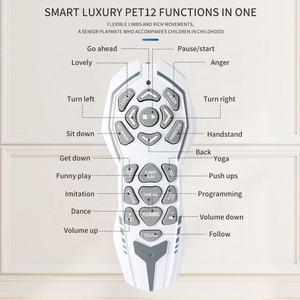 Intelligent One-Button Remote Control <strong>Robot</strong> Dog Toy for Children Early Education Electric <strong>Programming</strong> with Plastic Material
