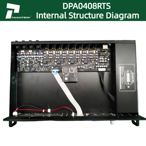 Paulkitson DPA0408RTS 96KHz Frecuencia de muestreo Procesador de audio 4 en 8 salidas FIR AUTO AES Procesador de audio digital Dsp profesional - Product Image 4