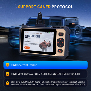 Thinkcar Thinkscan 662 Diagnostic Tools ECM/TCM/SRS/ABS 4 Systems OBD2 Scanner 12 Resets Lifetime Free Update CANFD <strong>Scan</strong> Tools - Product Image 2