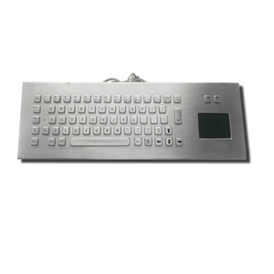Hot Selling Customized <strong>Computer</strong> <strong>Keyboard</strong> Industrial Metal <strong>Keyboards</strong> with Trackball Mouse - Product Image 2
