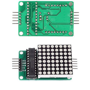 MAX7219 8x8 LED-Matrix modul Steuer modul Für 5V Schnitts telle modul 8x8 Ausgangs eingang Gemeinsame Kathode - Product Image 5